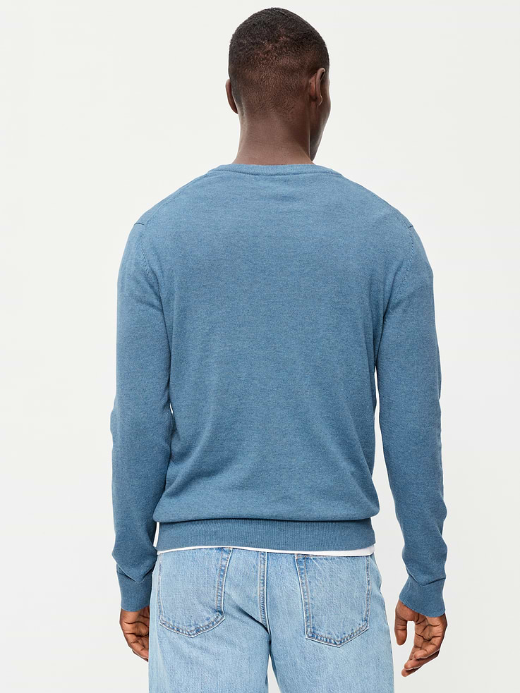 Image number 2 showing, Washed Crew-Neck Sweater