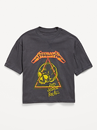 Image number 1 showing, Metallica™ Gender-Neutral Oversized Graphic T-Shirt for Kids
