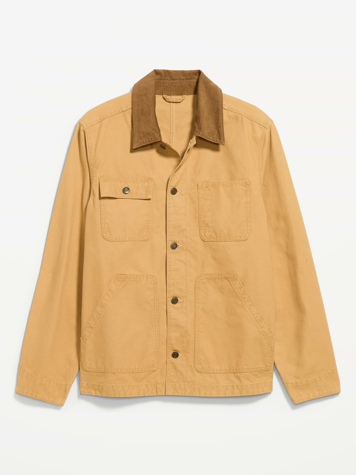 Image number 1 showing, Loose Canvas Workwear Jacket
