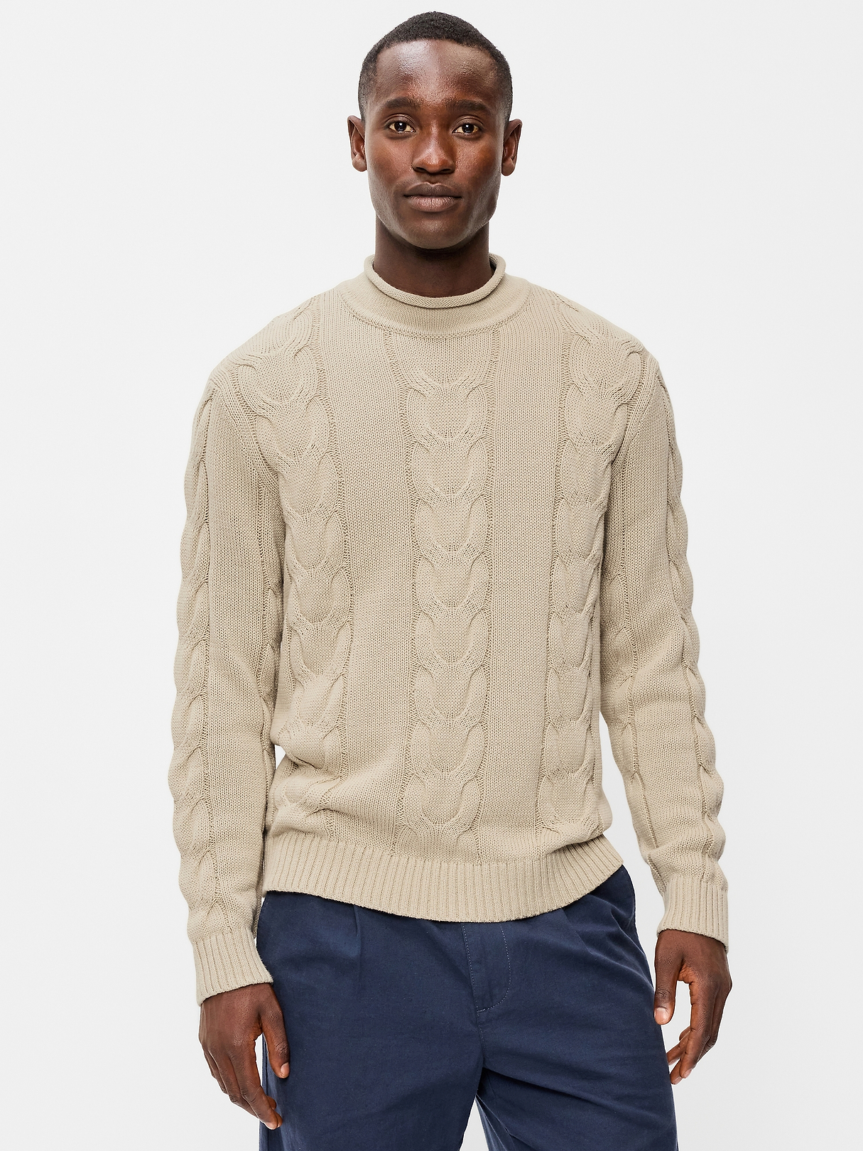 Loose Cable-Knit Sweater | Old Navy