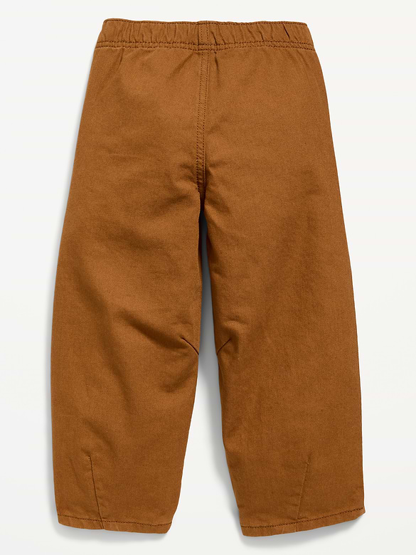 Super Baggy Heart-Pocket Barrel-Leg Jeans for Toddler Girls