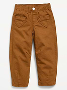 Image number 1 showing, Super Baggy Heart-Pocket Barrel-Leg Jeans for Toddler Girls