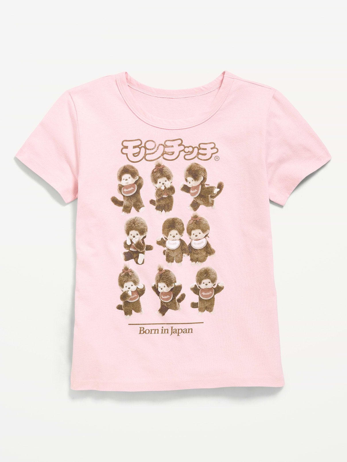 Image number 1 showing, Monchhichi® Graphic T-Shirt for Girls