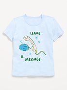 Image number 1 showing, Short-Sleeve Graphic T-Shirt for Girls