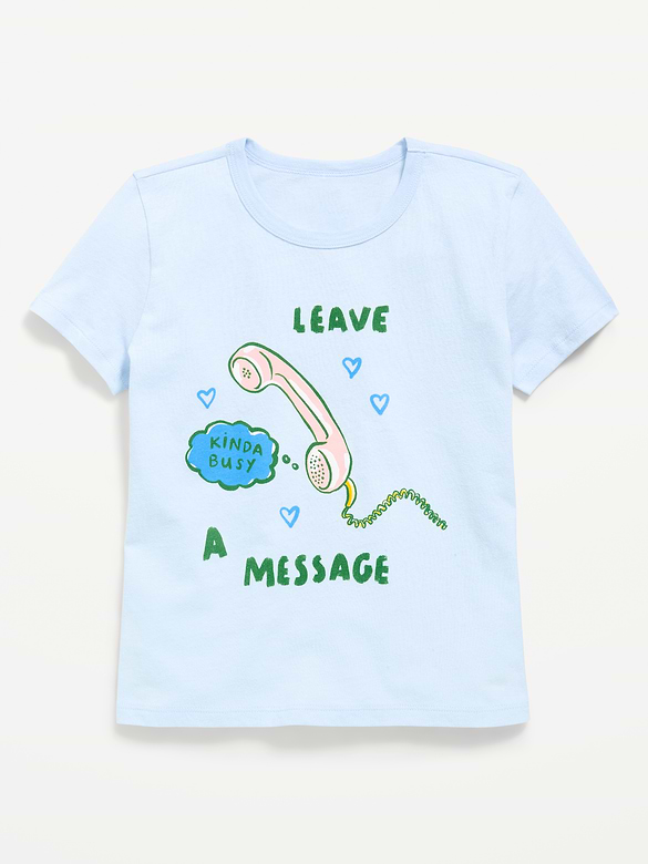 Short-Sleeve Graphic T-Shirt for Girls