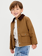 Image number 1 showing, Canvas Barn Jacket for Toddler Boys
