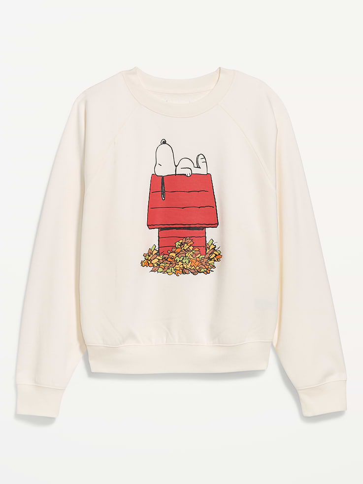 L'image numéro 4 présente Chandail surdimensionné à manches raglan Peanuts™