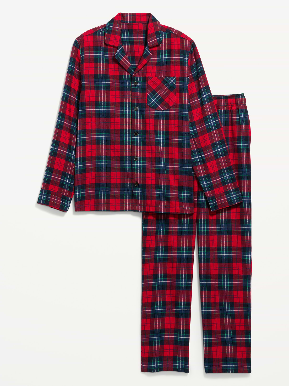 Image 3 of 3, Flannel Pajama Pant Set for Men