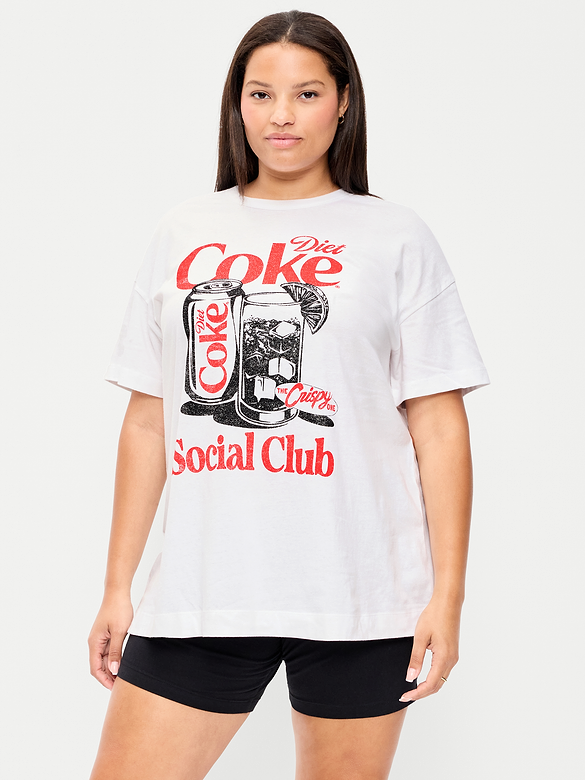 Coca Cola® Oversized Tunic T-Shirt