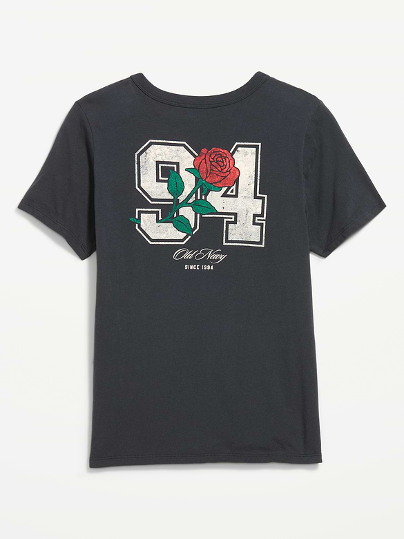 EveryWear Crew-Neck Logo-Graphic T-Shirt