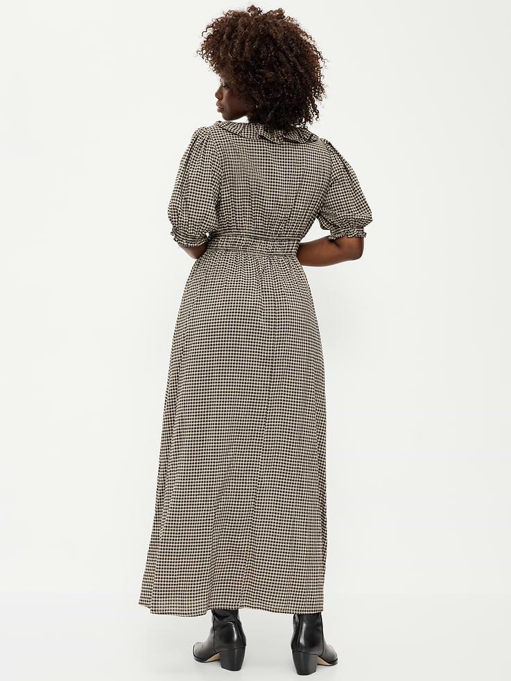 Image number 8 showing, Ruffle-Trim Boho Maxi Dress