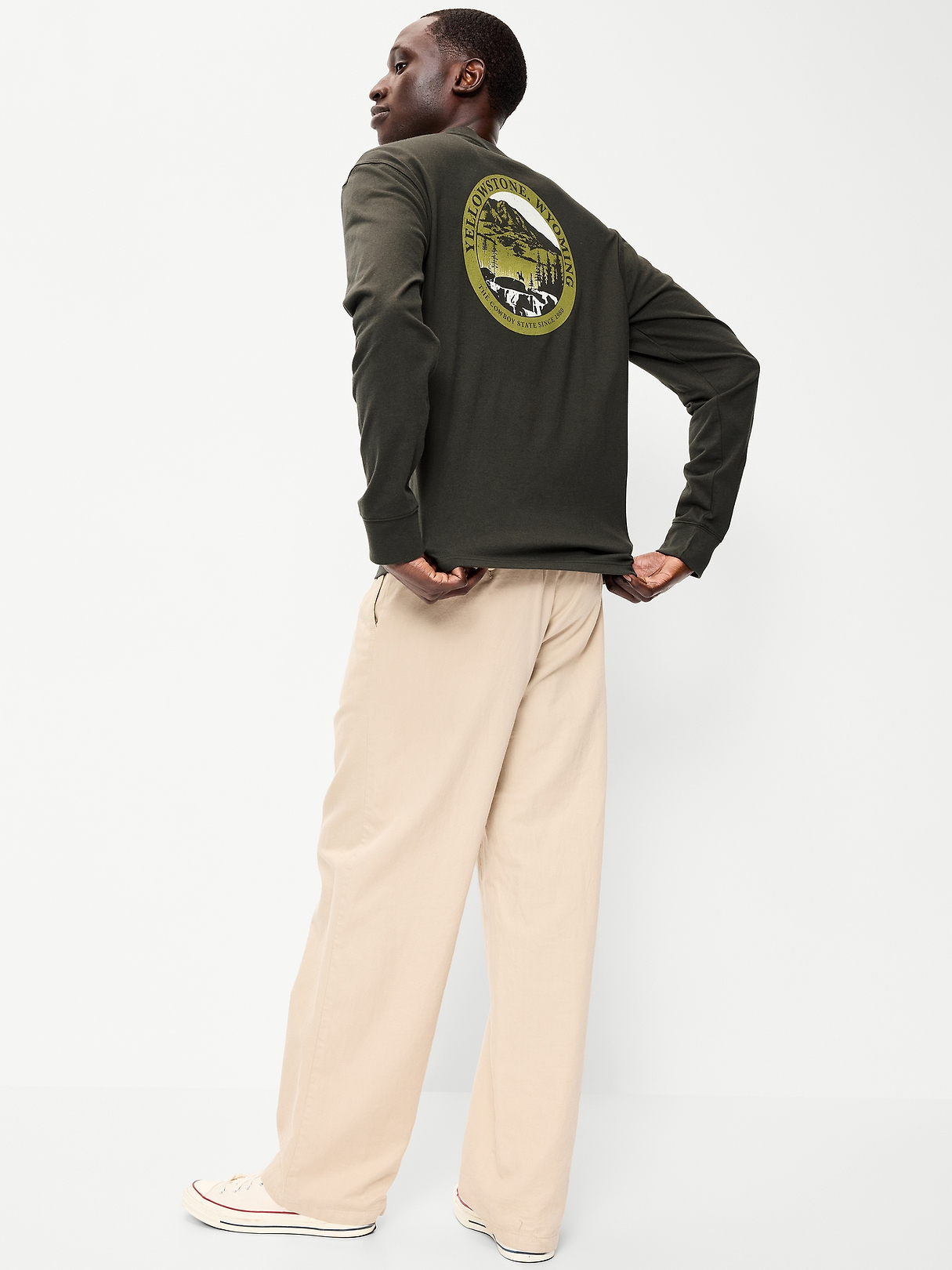 Long-Sleeve Heavyweight Graphic T-Shirt | Old Navy