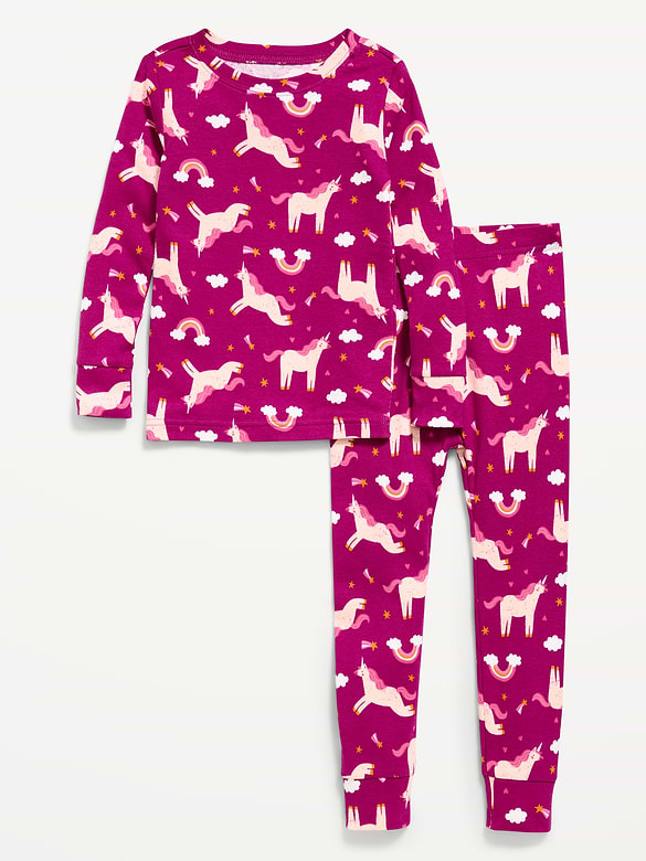 Unisex Snug-Fit Pajama Set for Toddler & Baby