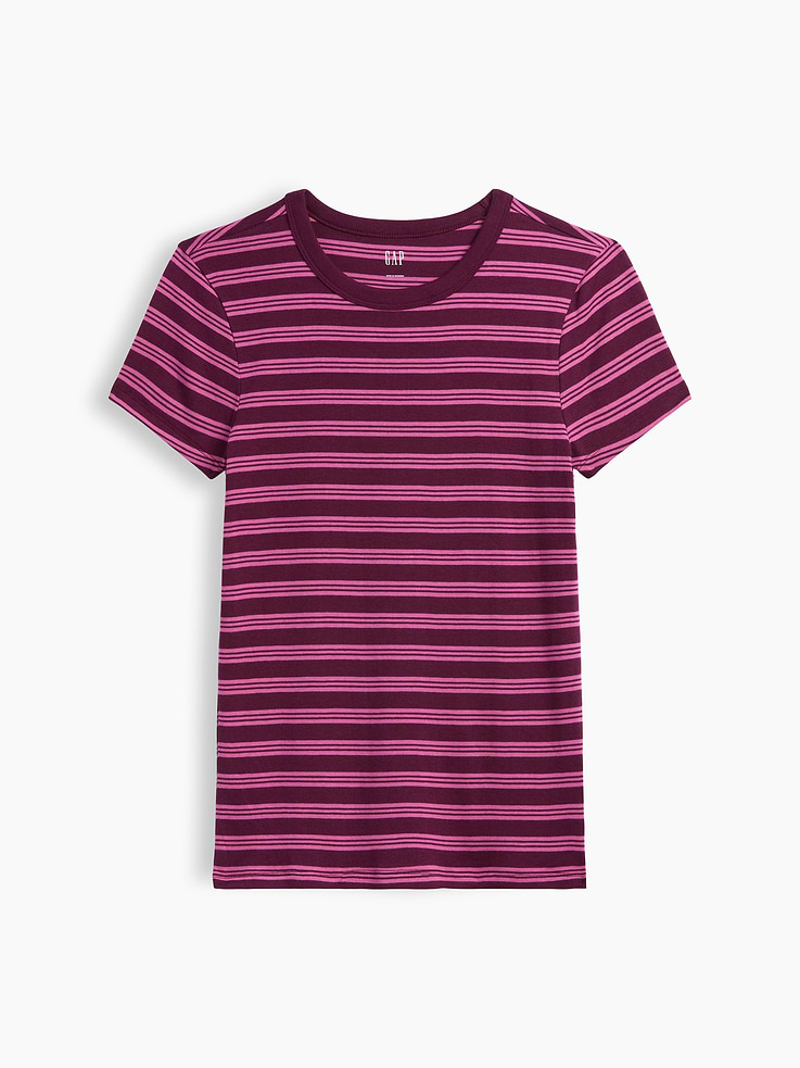 Image number 5 showing, Ribbed Crewneck T-Shirt