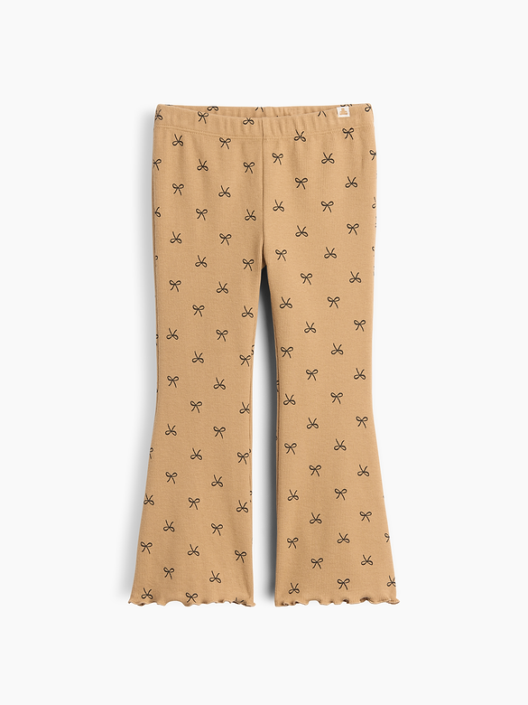 babyGap Pull-On Ribbed Flare Leggings