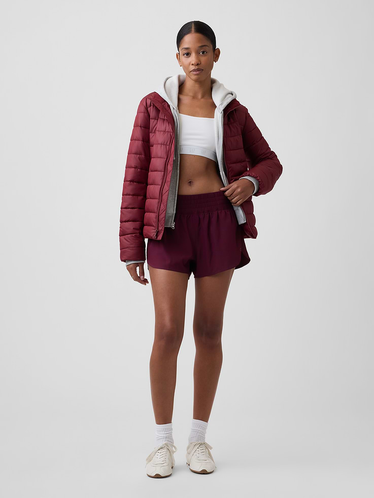 Image number 1 showing, GapFit 3" Mid Rise Runaround Shorts
