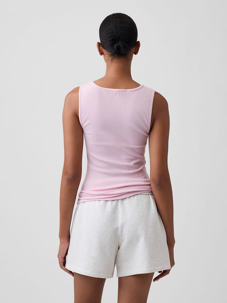 Image number 2 showing, Ribbed Graphic Tank Top