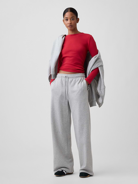 Modern Ribbed Crewneck T-Shirt