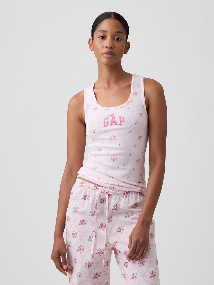 Image number 1 showing, Gap Logo Ribbed Tank Top