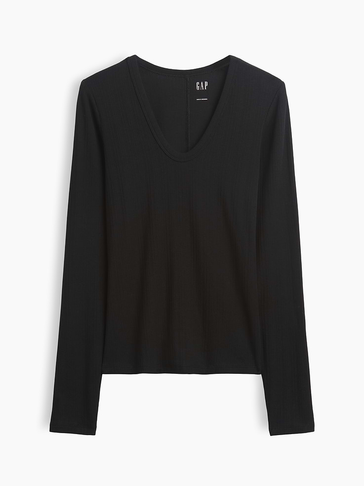 L'image numéro 5 présente Camisole côtelée chinée