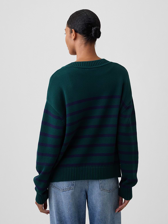 Oversized V-Neck Sweater