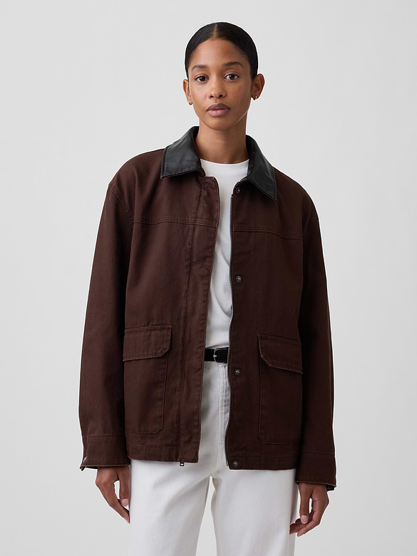 Relaxed Canvas Barn Jacket