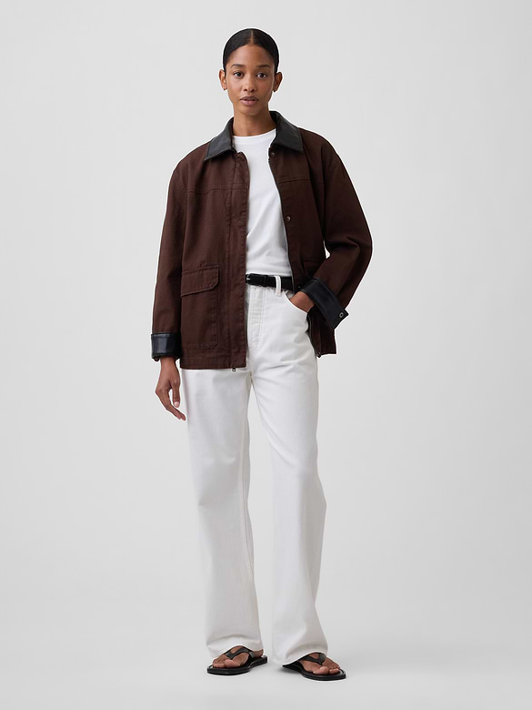 Relaxed Canvas Barn Jacket
