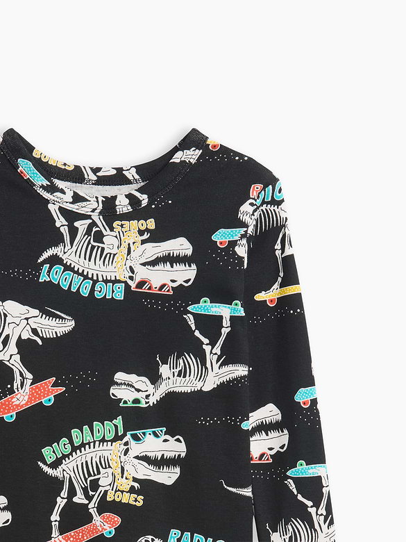 Kids & babyGap Dino-Skate Print PJ Set
