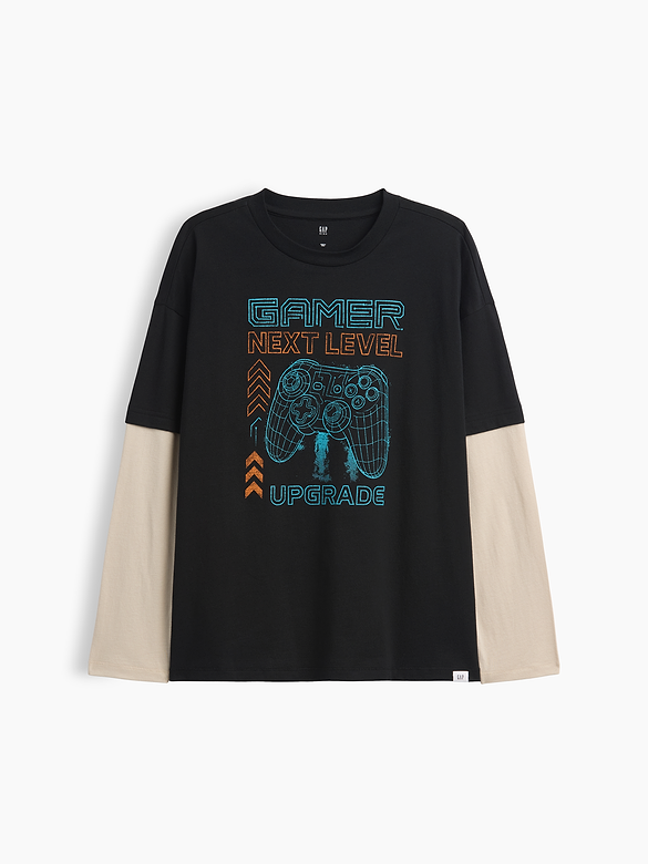 Kids Relaxed Graphic T-Shirt