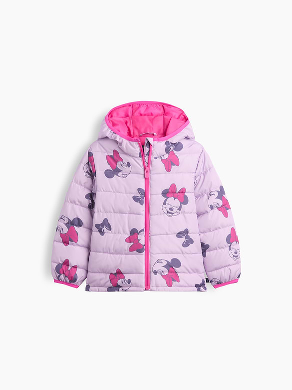 babyGap × Disney Minnie Mouse Print Puffer Jacket