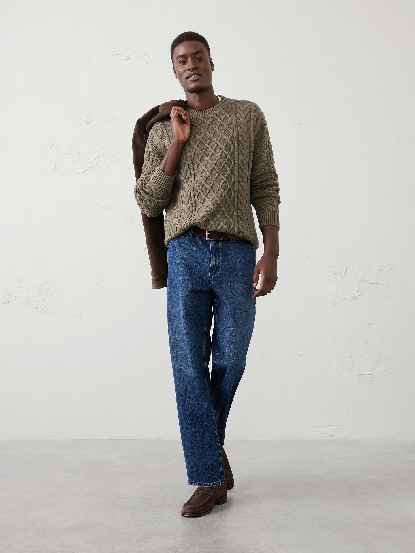 Image number 1 showing, Cable Sweater