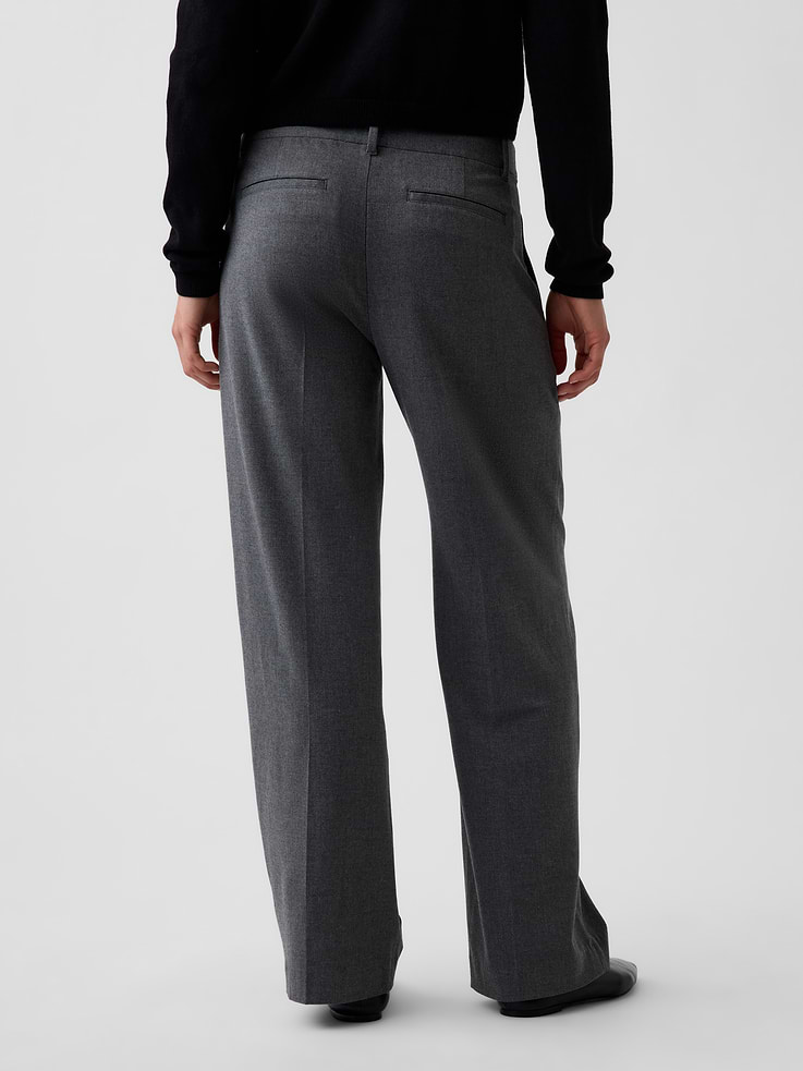 Image number 4 showing, 365 Low Rise Brushed Twill Pleated Trousers