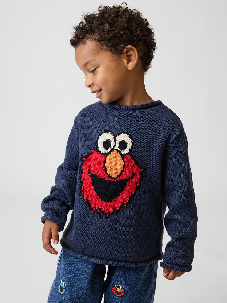 Image number 1 showing, Baby & Toddler Sesame Street Elmo Sweater