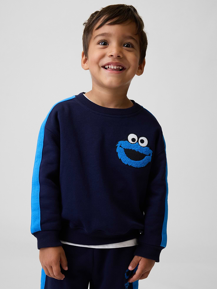 Image number 1 showing, Baby & Toddler VintageSoft Sesame Street Sweatshirt