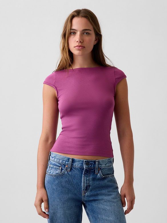 Modern Boatneck T-Shirt
