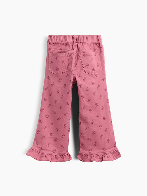 Baby & Toddler Ruffle-Hem Stride Jeans