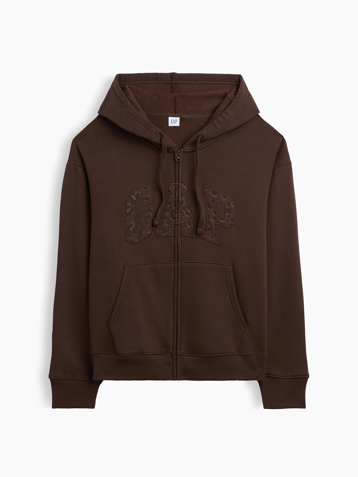gap2224 Relaxed Gap Logo Zip Hoodie | Gap Factory