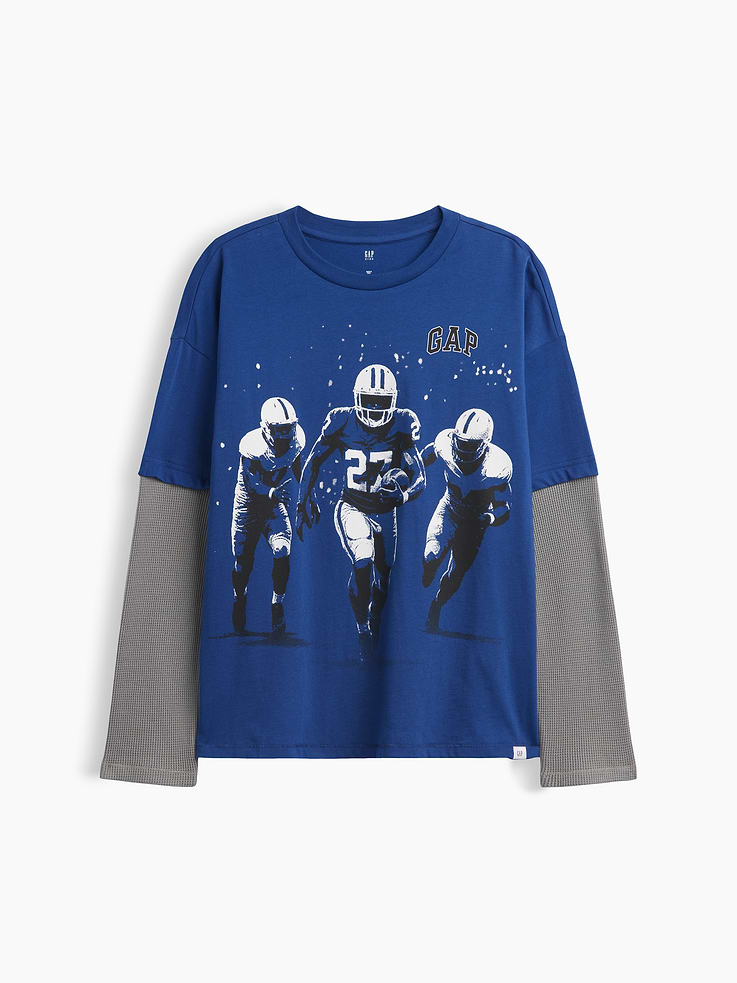 Image number 4 showing, Kids Relaxed Graphic T-Shirt