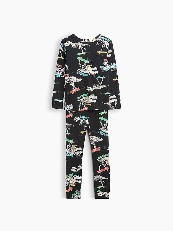 Kids & babyGap Dino-Skate Print PJ Set