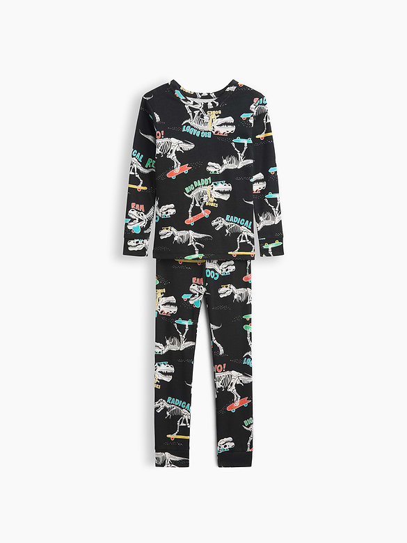 Kids & babyGap Dino-Skate Print PJ Set