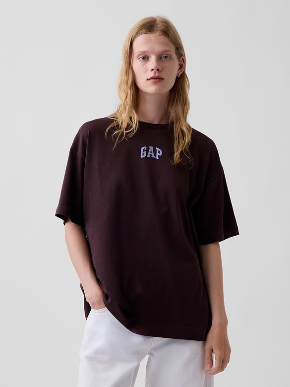Organic Cotton VintageSoft Oversized Logo T-Shirt