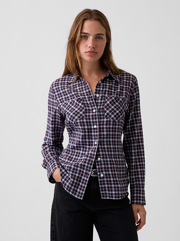 Plaid Western Shirt