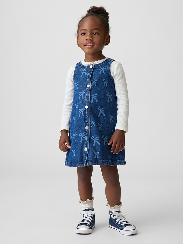 Baby & Toddler Denim Jumper Dress