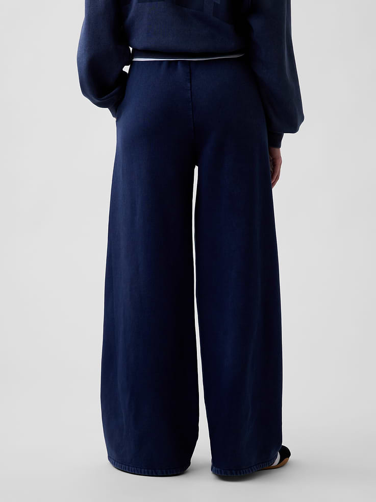 Image number 4 showing, VintageSoft Baggy Wide-Leg Sweatpants