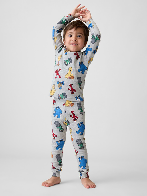 Baby & Toddler Sesame Street Organic Brushed Cotton PJ Set