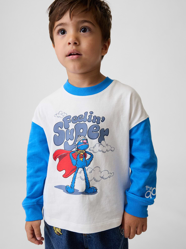 Image number 1 showing, Baby & Toddler Sesame Street Graphic T-Shirt