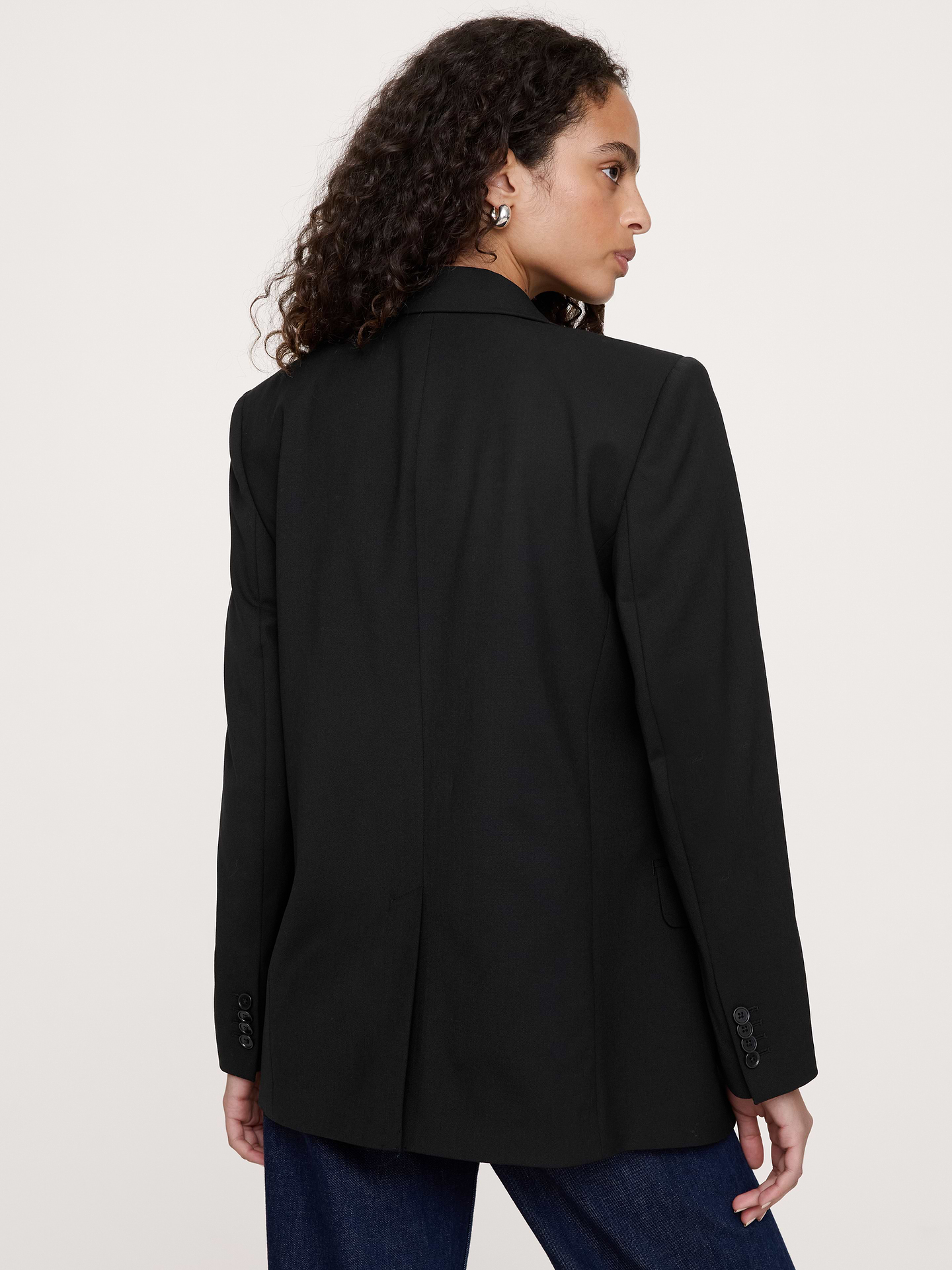Image number 3 showing, Relaxed Italian Lightweight Wool Blazer