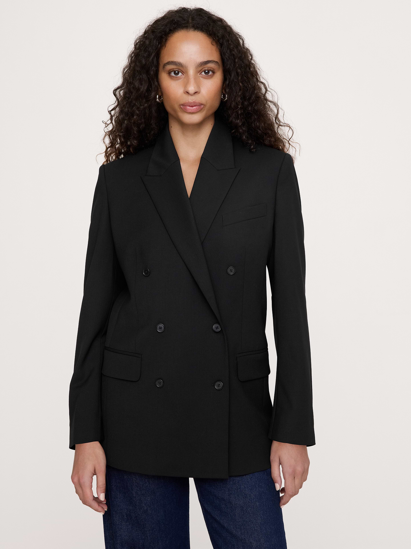 Image number 4 showing, Relaxed Italian Lightweight Wool Blazer