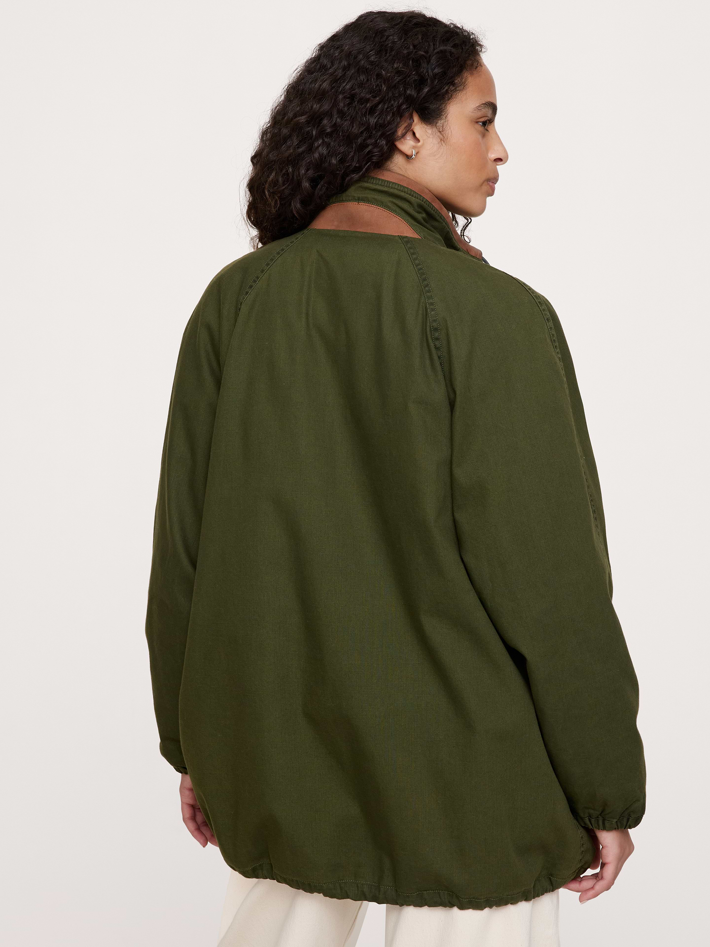 L'image numéro 3 présente Parka utilitaire en coton Retour aux archives