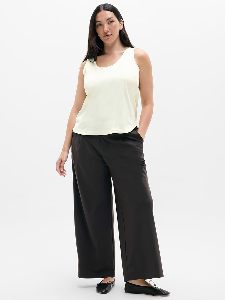 Image number 4 showing, Featherweight Satin Tank